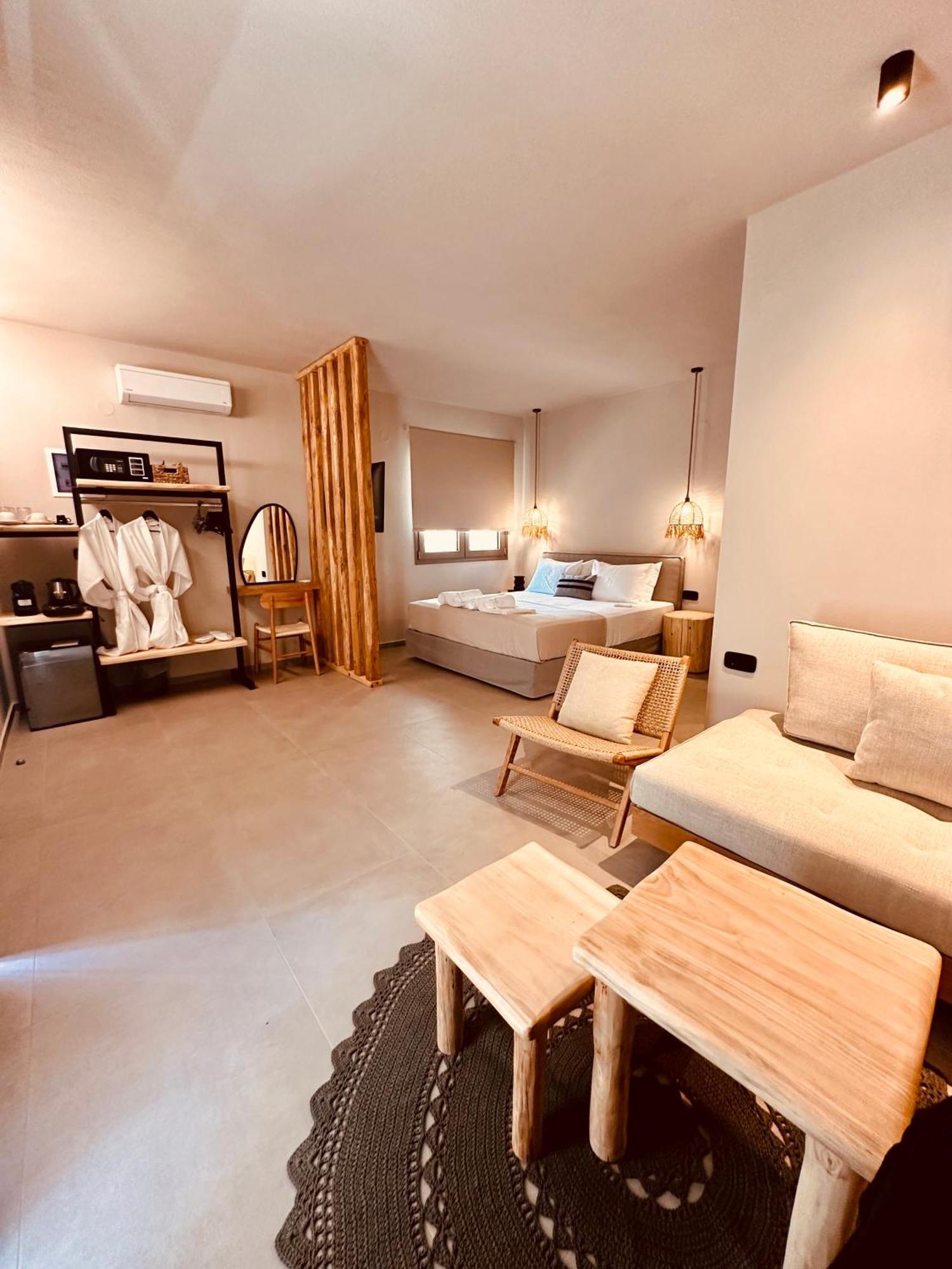 Amo Golden Suites Chrysi Ammoudia Exterior foto