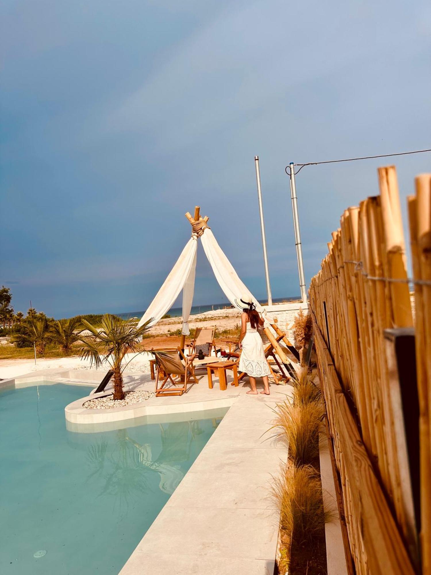 Amo Golden Suites Chrysi Ammoudia Exterior foto