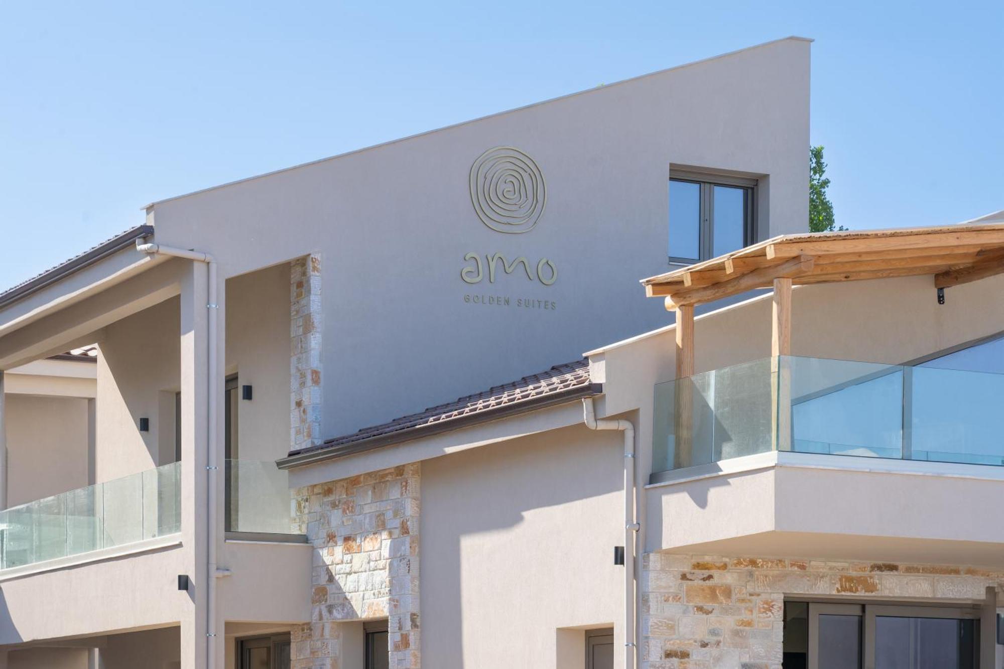 Amo Golden Suites Chrysi Ammoudia Exterior foto