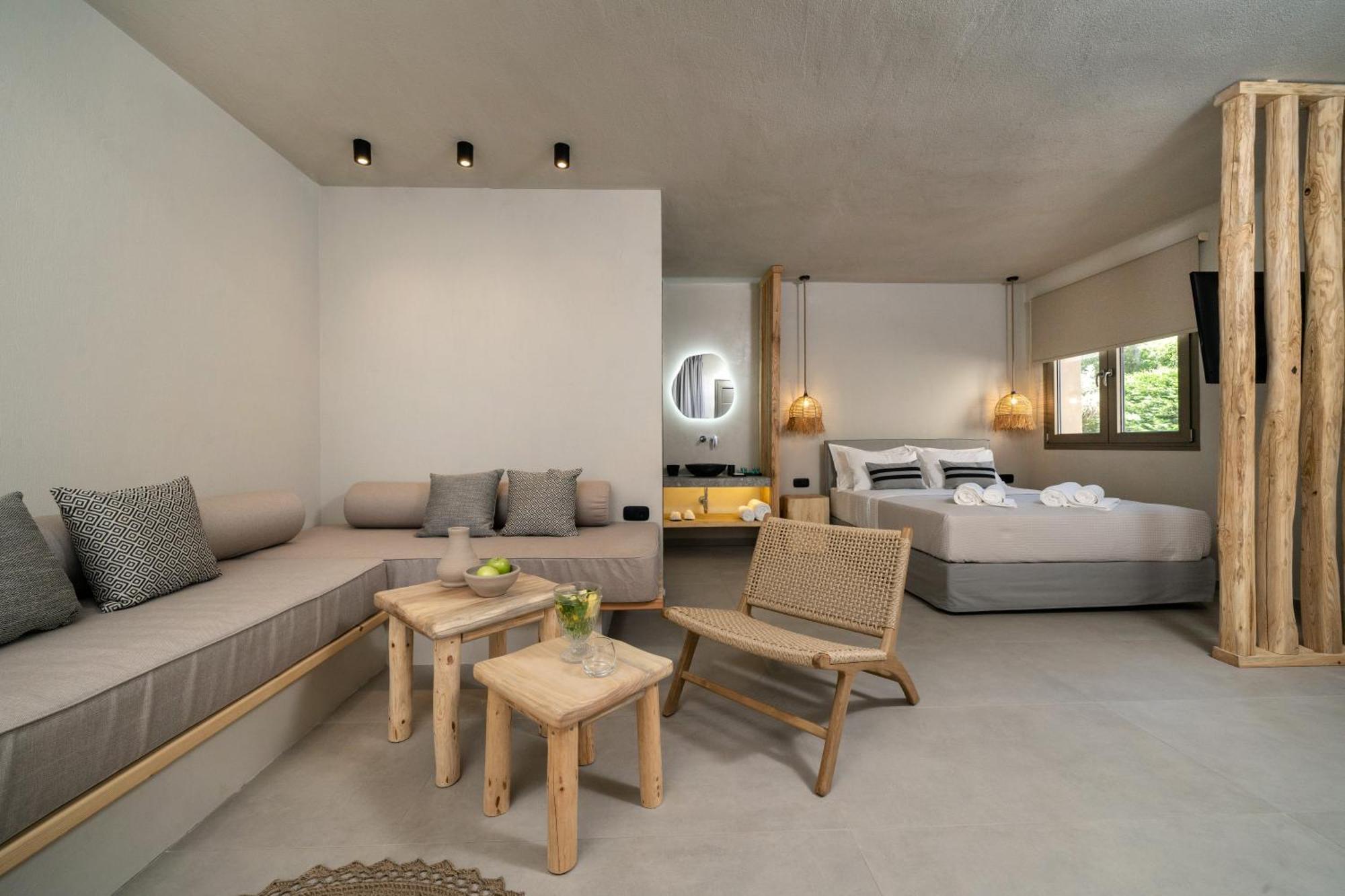 Amo Golden Suites Chrysi Ammoudia Exterior foto