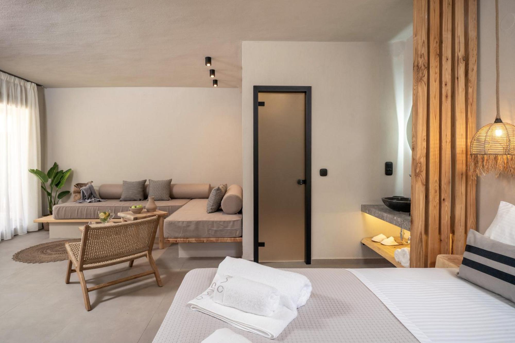 Amo Golden Suites Chrysi Ammoudia Exterior foto